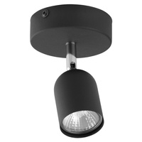 Lampa punktowa TOP 1 PŁ CZARNY/CHROM