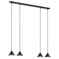 Lampa wisząca ELIT 4 BLACK