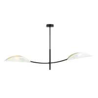 Lampa sufitowa LOTUS 2 WHITE/GOLD