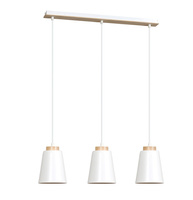 Lampa wisząca BOLERO 3 WHITE