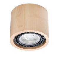 Lampa sufitowa BASIC 1 naturalne drewno