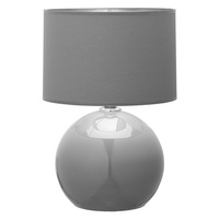 Lampka stojąca PALLA  GRAY/SILVER 1 PŁ