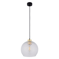 Lampa wisząca DEVON 1 PŁ TRANSPARENT 250