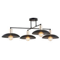 Lampa sufitowa SPIRIT 4 BLACK