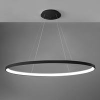 Lampa wisząca LIFERING-O 120 czarny 80W 3000K - 4000K ściemnialna