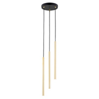 Lampa wisząca SELTER 3 PREMIUM GOLD