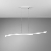 Lampa wisząca HYPERBOLA biały 30W 3000K - 4000K