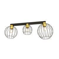 Lampa sufitowa NEST 3 BL GOLD