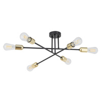 Lampa sufitowa VISTA GOLD 6 PŁ