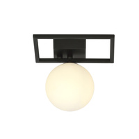 Lampa sufitowa IMAGO 1E BLACK/OPAL