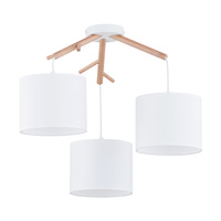 Lampa wisząca ALBERO WHITE 3 PŁ