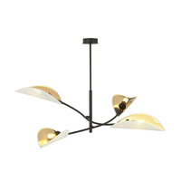 Lampa sufitowa LOTUS 4 WHITE/GOLD