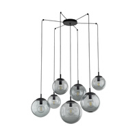 Lampa wisząca ESME GRAPHITE 7 PAJAK