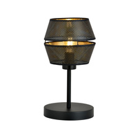 Lampka stojąca MALIA LN BLACK/GOLD