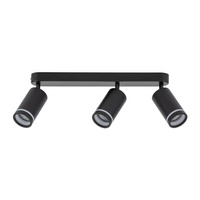 Lampa sufitowa JET BLACK 3*GU10