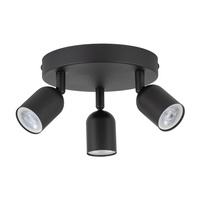 Lampa sufitowa TOP BLACK 3 PŁ KOŁO