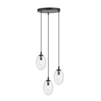 Lampa wisząca ASTRAL 3 BL PREMIUM TRANSPARENT