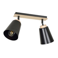 Lampa sufitowa ATLAS 2 BLACK