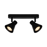 Lampa sufitowa Eik 2-Spot Czarny