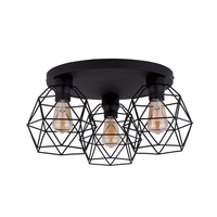 Lampa sufitowa GALAXY BLACK 3 PŁ KOŁO