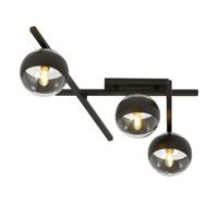 Lampa sufitowa SMART 3 BLACK/STRIPE