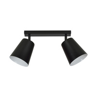 Lampa sufitowa PRISM 2 BLACK / WHITE