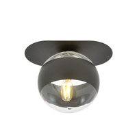 Lampa sufitowa PLAZA 1 BLACK/STRIPE