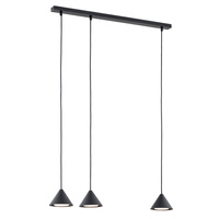 Lampa wisząca ELIT 3 BLACK