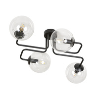 Lampa sufitowa BRENDI 4 BL TRANSPARENT