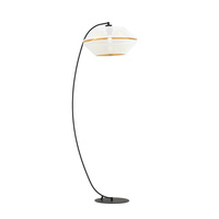 Lampa podłogowa MALIA LP WHITE/GOLD