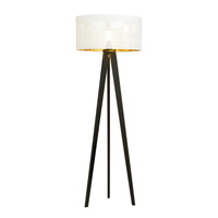 Lampa podłogowa ASTON LP1 WHITE/GOLD