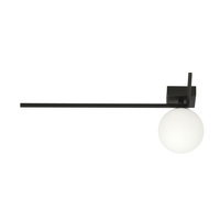 Lampa sufitowa IMAGO 1F BLACK/OPAL