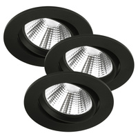 Lampa punktowa Fremont 3-Kit 2700K Czarny