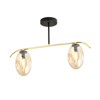 Lampa sufitowa FINES 2 BL MIODOWY