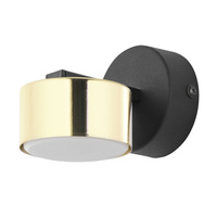 Kinkiet DALLAS GOLD/BLACK 1 PŁ