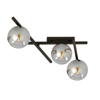 Lampa sufitowa SMART 3 BLACK/GRAFIT