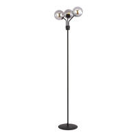 Lampa podłogowa NOVA LP3 BLACK/GRAFIT