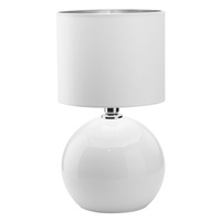 Lampka stojąca PALLA SMALL WHITE/SILVER 1 PŁ