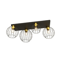 Lampa sufitowa NEST 4 BL GOLD