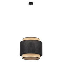 Lampa wisząca BOHO NEW BLACK 1 PŁ