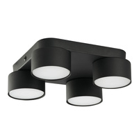 Lampa sufitowa SPACE BLACK 4 PŁ