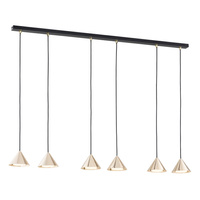 Lampa wisząca ELIT 6 BL GOLD