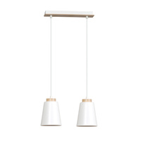 Lampa wisząca BOLERO 2 WHITE