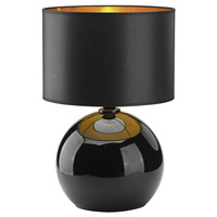 Lampka stojąca PALLA BLACK/GOLD 1 PŁ