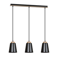 Lampa wisząca BOLERO 3 BLACK