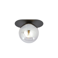 Lampa sufitowa PLAZA 1 BLACK/GRAFIT