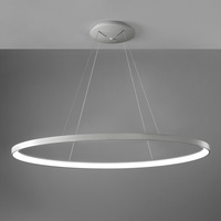 Lampa wisząca LIFERING-O 120 tytanowy 80W 3000K - 4000K ściemnialna