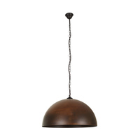 Lampa wisząca HEMISPHERE RUST L BROWN