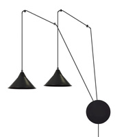 Lampa wisząca ABRAMO 2 BLACK