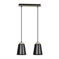 Lampa wisząca BOLERO 2 BLACK